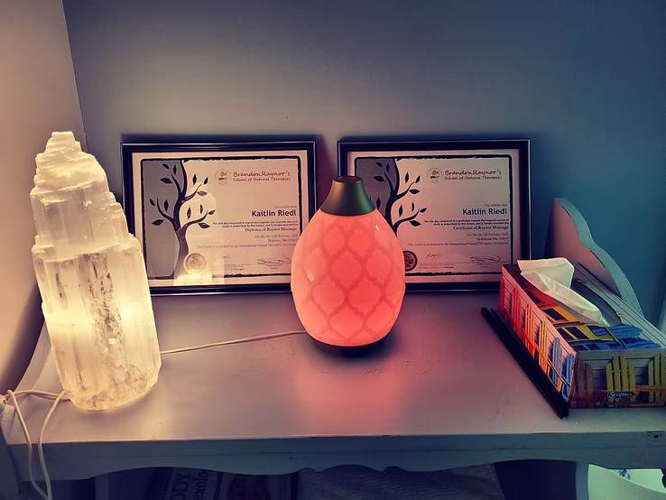 Kaitlin Riedl, owner of Soul Glow Healing